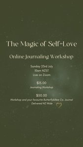 The Magic of Self Love - Journaling Workshop - Journals. Self-discovery. Astrolo&hellip;