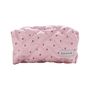 Real Rad Food X Buttermilk Accessories: Real Rad Food x Buttermilk - Grace Carry All Bag in Cherry Ripe