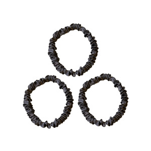 Scrunchies: Mia Skinny Silk Scrunchie (pack of 3)