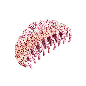 Jenny Claw Clip in Rhubarb Custard