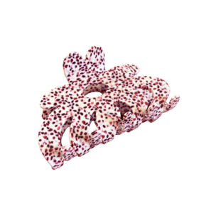 Rebekah Claw Clip in Rhubarb Custard