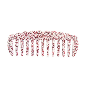 Hair Combs: Tori Comb in Rhubarb Custard