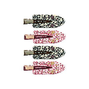 Maddie Creaseless Clips in Rhubarb Custard & Vanilla Bean