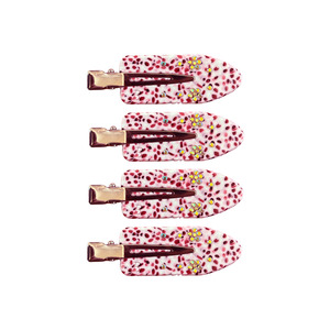 Maddie Creaseless Clips in Rhubarb Custard