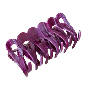 Weina Claw Clip in Plum Jam
