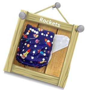 Cloth Nappies Now: Butternut Printed Pocket Nappies - with Superlight (AWJ) stay-dry lining