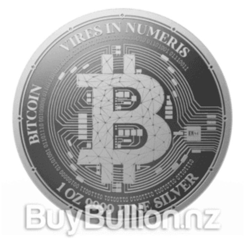 Products: 1 oz 99.99% Silver Niue Bitcoin Coin BuyBullion.nz