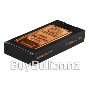 Products: 5 oz 99.99% Copper Germania Bar BuyBullion.nz