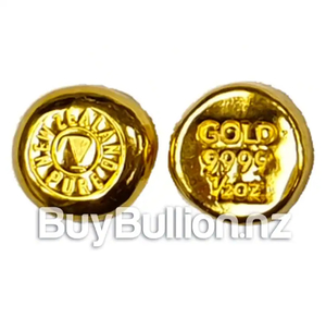 Products: 1/2 oz 99.99% Gold Ingot BuyBullion.nz