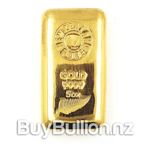 Products: 5 oz 99.9% Gold Bar Of Our Choice BuyBullion.nz