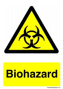 Home / ACM signs / Hazchem signs / Biohazard warning sign