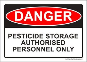 Home / ACM signs / Danger & Warning signs / Pesticide Storage Authoris&hellip;