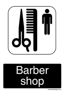 Home / ACM signs / General signs / Barbershop