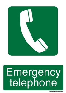 Home / ACM signs / Emergency signs / Emergency telephone