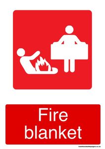 Home / ACM signs / Fire signs / Fire blanket
