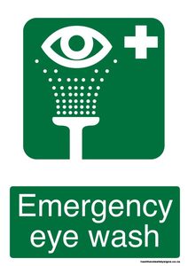 Home / ACM signs / First aid signs / Emergency eye wash