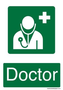 Home / ACM signs / First aid signs / Doctor