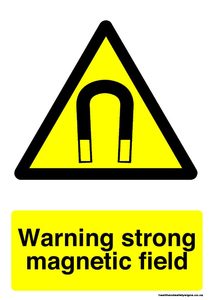 Home / ACM signs / Danger & Warning signs / Warning strong magnetic fi&hellip;