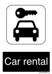 Home / ACM signs / General signs / Car rental