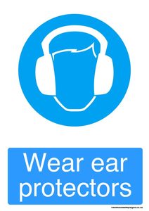 Home / ACM signs / PPE gear signs / Wear ear protectors