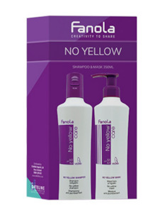 Products: Fanola No Yellow Shampoo and Mask Gift Set 2 x 350ml