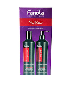 Products: Fanola No Red Shampoo and Mask Duo