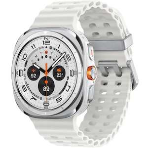 Samsung Watches: Samsung Galaxy Watch Ultra (47mm Case 4G LTE) - Titanium White