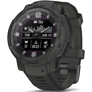 Garmin Instinct Crossover (Standard Edition Solar GPS Smartwatch) - Graphite