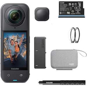 Insta360 X5 Waterproof 8K 360 Action Camera (Essentials Bundle)