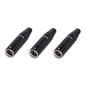 Mini Xlr Connectors: Mini XLR Male Cable Connectors