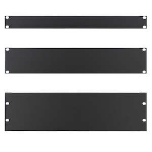 Rack Mount Panels: Blank 19" Steel Rack Mount Panels