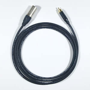 Premium RCA Phono to XLR Male Leads