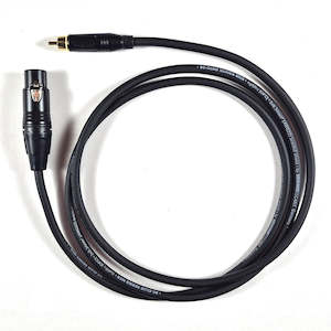 Rca Patch Leads: Flex RCA Phono to XLR Female Leads