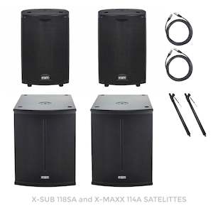 Fbt Audio Sound Equipment: FBT 18" Sub and 14" Satellite Pack 218M14