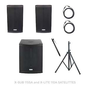 Fbt Audio Sound Equipment: FBT 15" Sub and 10" Satellite Pack 15L10
