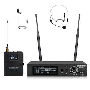 Wireless Microphones: Belt Pack Diversity Wireless Mic Set PTU-1U-1B - Phenyx Pro