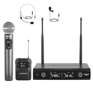Combo Wireless Mic Set PTU-52-1H1B - Phenyx Pro