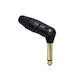 Mono Jack Plug Right Angle - Rean RP2RC-B