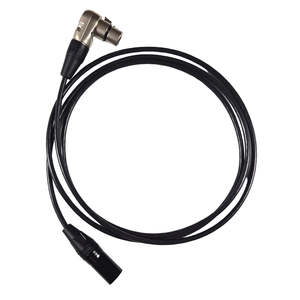 Install Right Angle XLR to Straight XLR Audio Leads