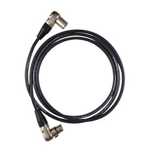 Xlr To Xlr Leads: Flex Right Angle XLR to XLR Audio Leads