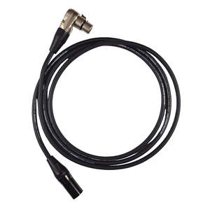 Xlr To Xlr Leads: Flex Right Angle XLR to Straight XLR Audio Leads