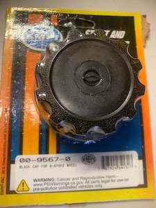 Mag Wheels: Center Cap for 8-Spoke EMPI Wheel BLACK