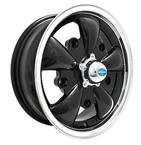 Mag Wheels: WHEELS GT-5-Spoke EMPI 5.5 X 15 (5X205) GLOSS BLACK 9690