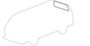 T25: REAR WINDOW SEAL, CAL LOOK -T25 1979 to 1992