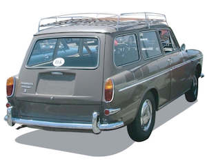 Gifts: Wood Slat Roof Rack s/s (knock down), Square back