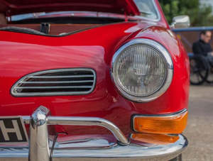 HEADLIGHT RIM, EURO - Ghia 1955 to 1974