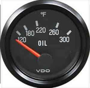 T25: Oil Temp Gauge, FAHRENHEIT