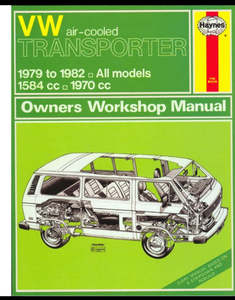T25: Workshop Manual, T25 Air cooled 1979-82