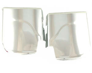 Beetle: Gravel guard rear, aluminium - Beetle