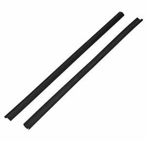 Carmann Ghia: Pop out window hinge seal, pair - Ghia 1959 to 1974